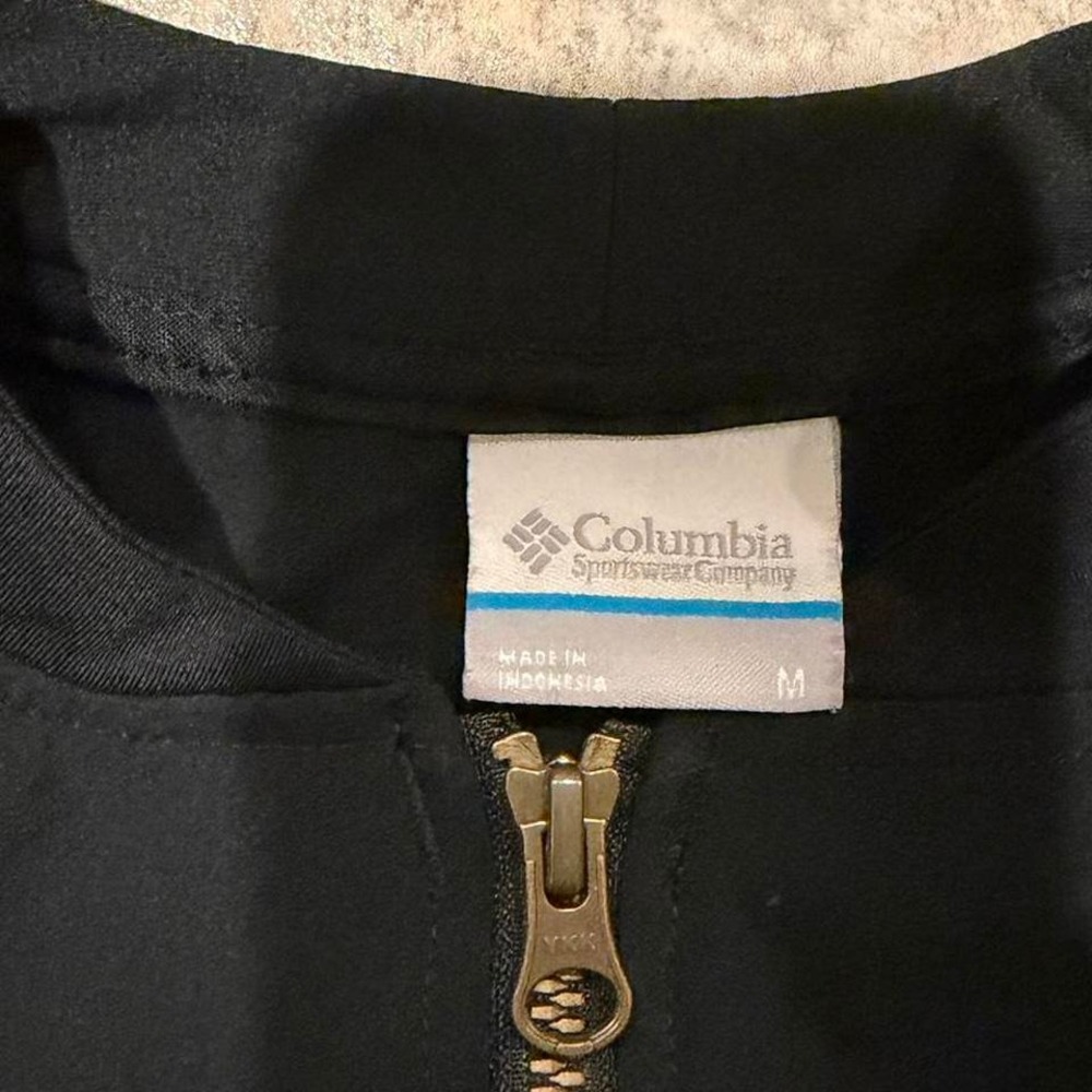 Columbia Marina Bay Omni-Shield Bomber Jacket Women's M Black Lightweight Zip - Picture 3 of 7